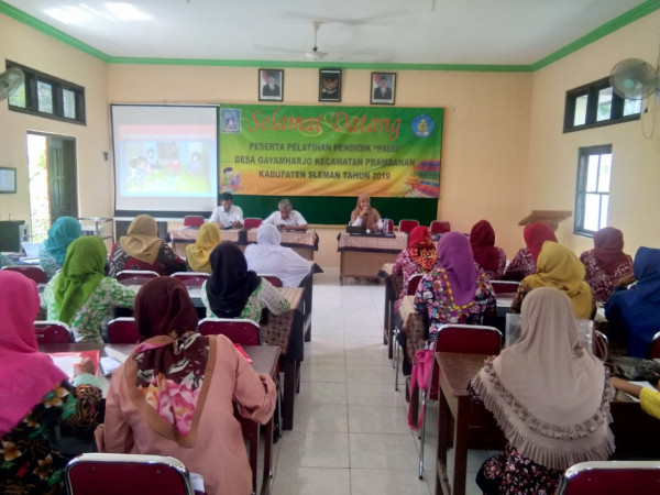 Pelatihan pendidik PAUD