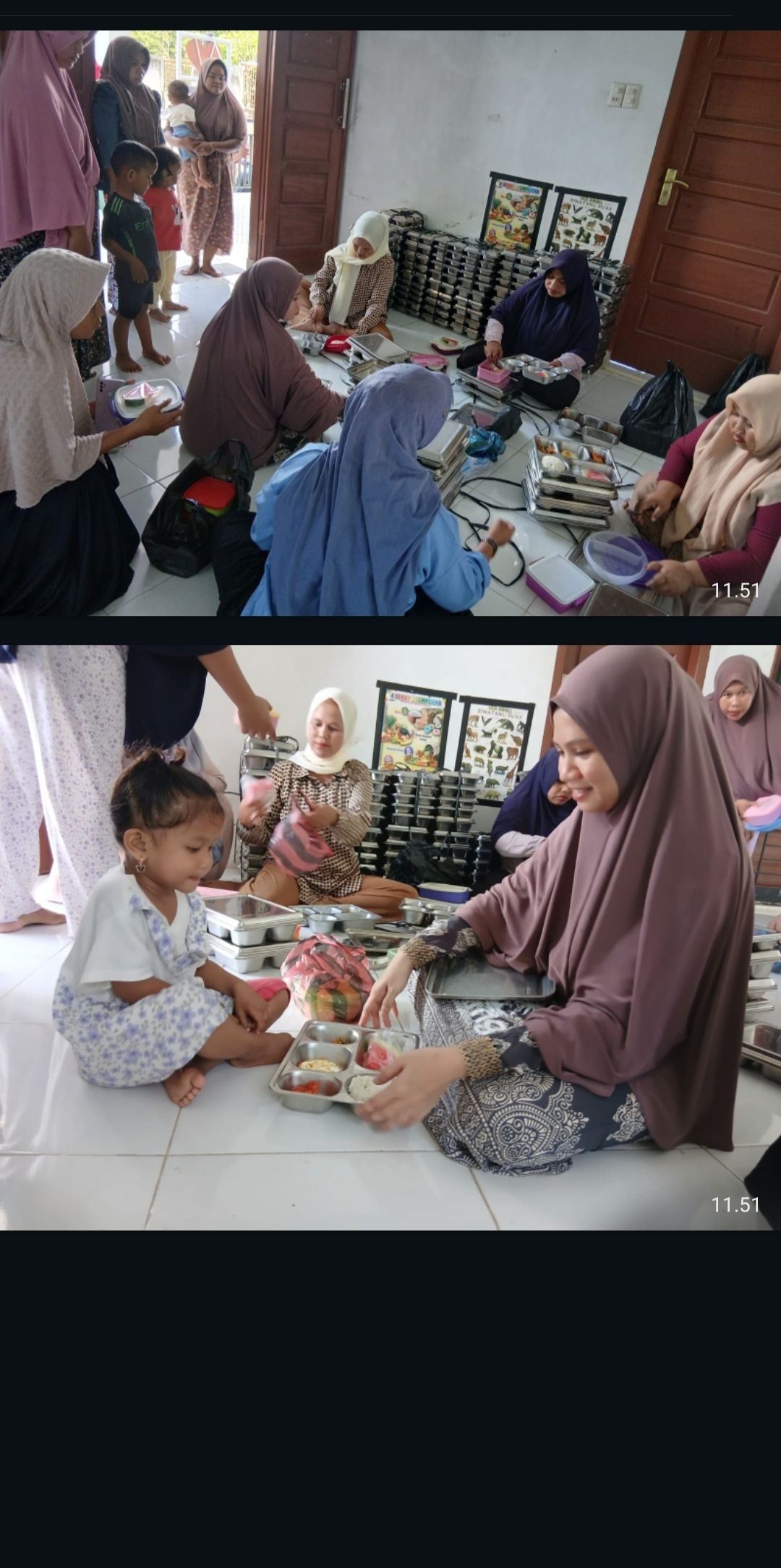 Pemberian layanan edukasi makanan bergizi