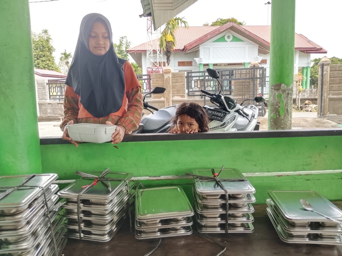 Pendampingan Balita penerima MBG