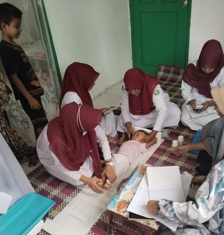 Kegiatan Pengukuran Pertumbuhan Tinggi Badan Balita