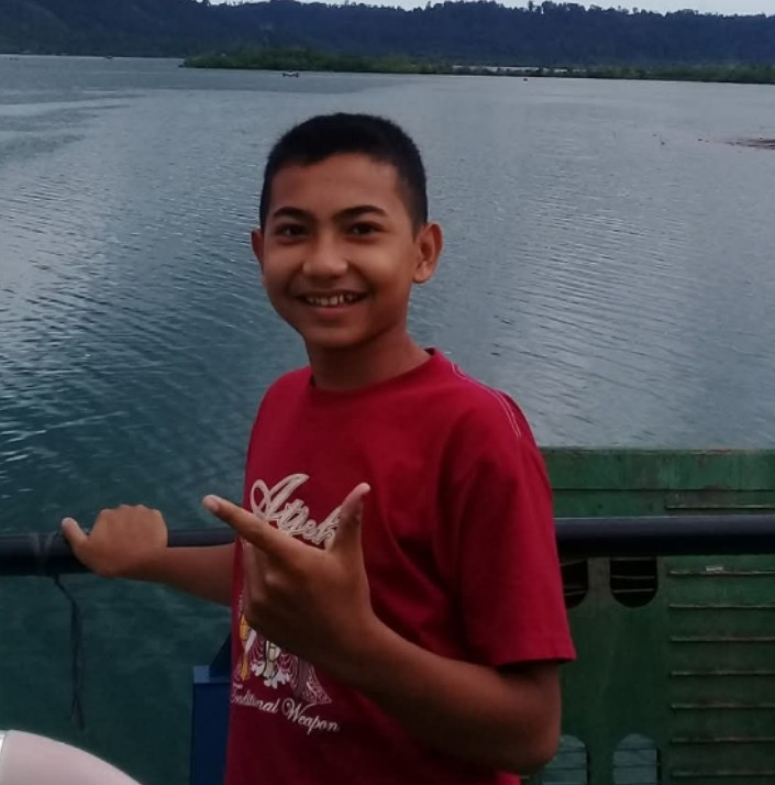 Foto. Reren, saat ini lolos anggota Polisi di Banda Aceh, Jumat, 18/07/2025. (Admin )