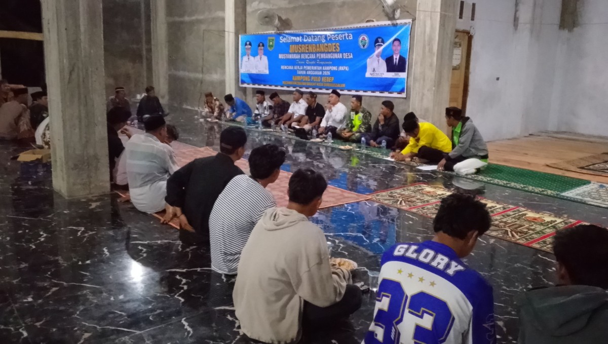 Musyawarah rencana pembangunan desa