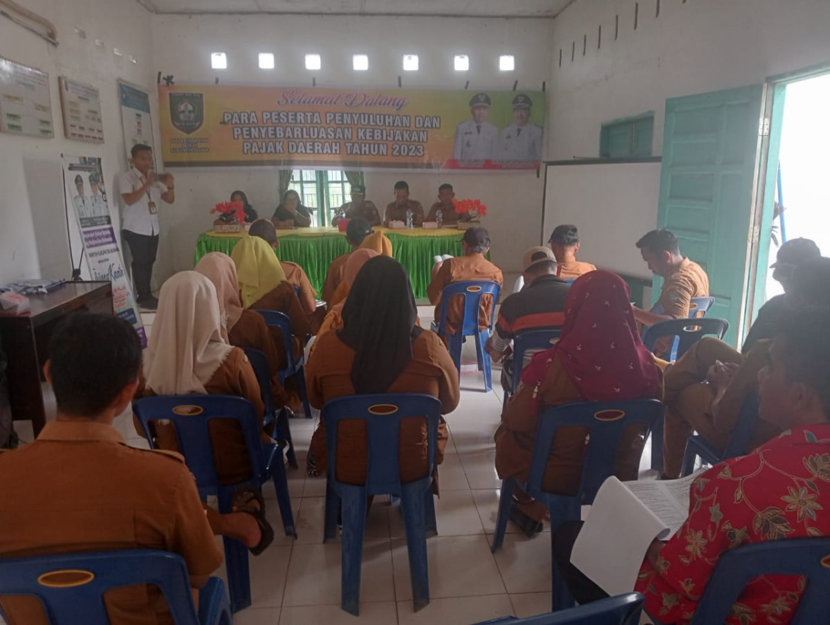 Penyuluhan Penyebar Luasan Kebijakan Pajak Daerah Tahun 2023