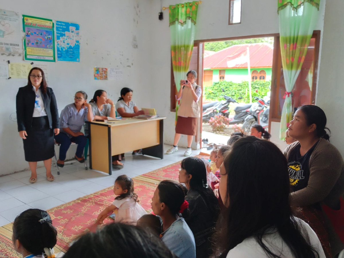 Pembinaan Kelompok BKB  di Posyandu