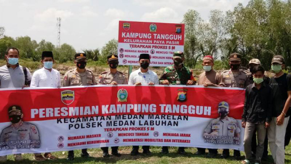PERESMIAN KAMPUNG TANGGUH DI SIOMBAK PAYA PASIR