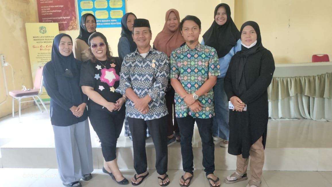 PERTEMUAN POKJA DAN RHK DI KEL. PAYA PASIR KEC. MEDAN MARELAN.
