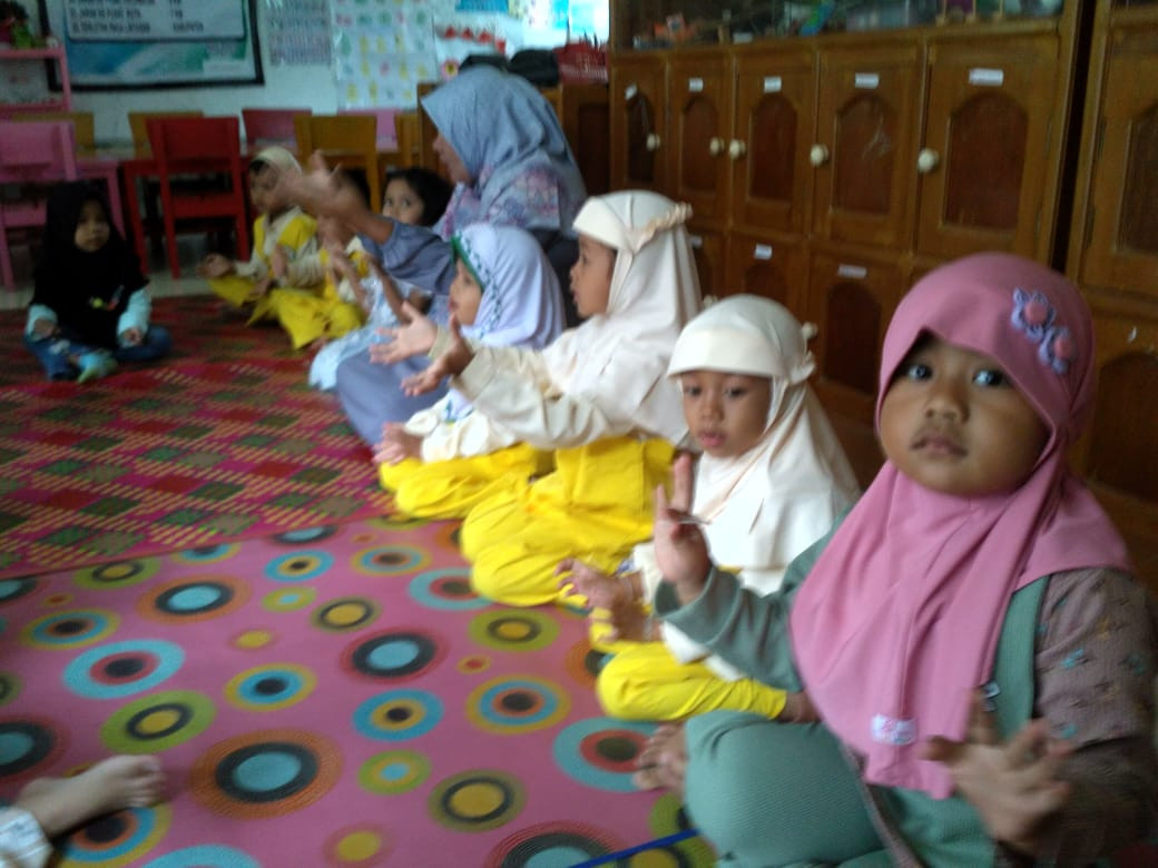 Kegiatan Belajar Mengajar PAUD Sekuntum Melati