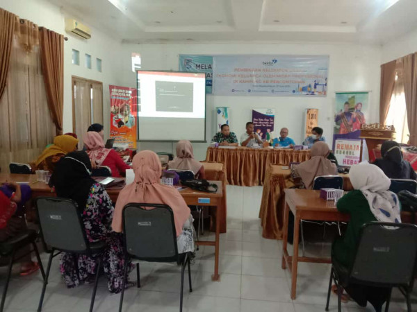 Pembinaan Kelompok Usaha Ekonomi Keluarga Oleh Mitra Profesianal di Kampung KB Percontohan