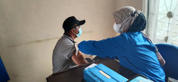Ketua Karang Taruna Ikut Suntik Vaksin Covid-19