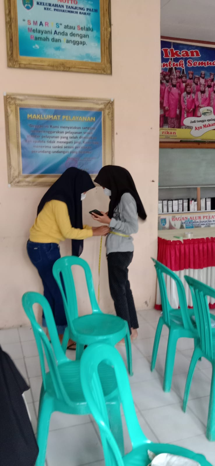 Pengukuran Lingkar Perut Remaja