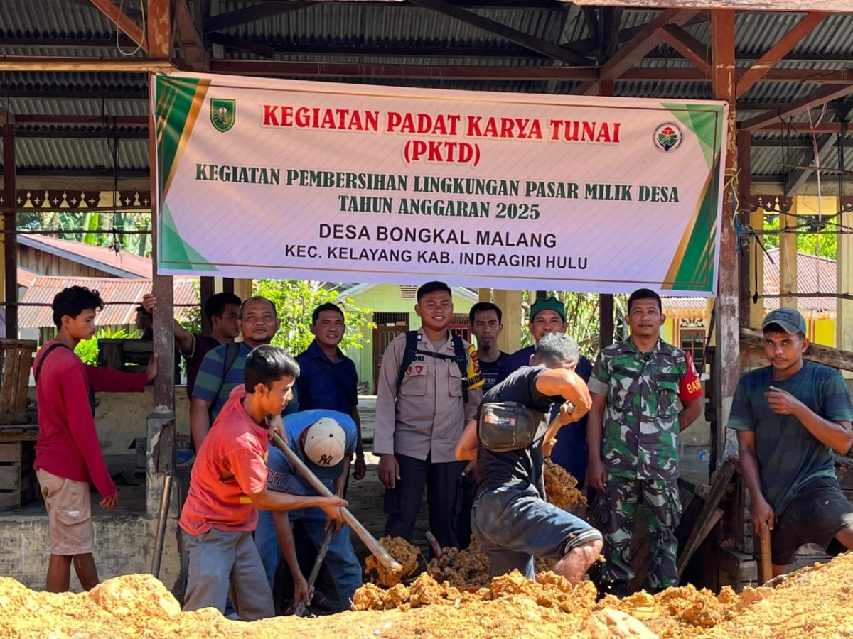 Gotong Royong Pasar Rakyat