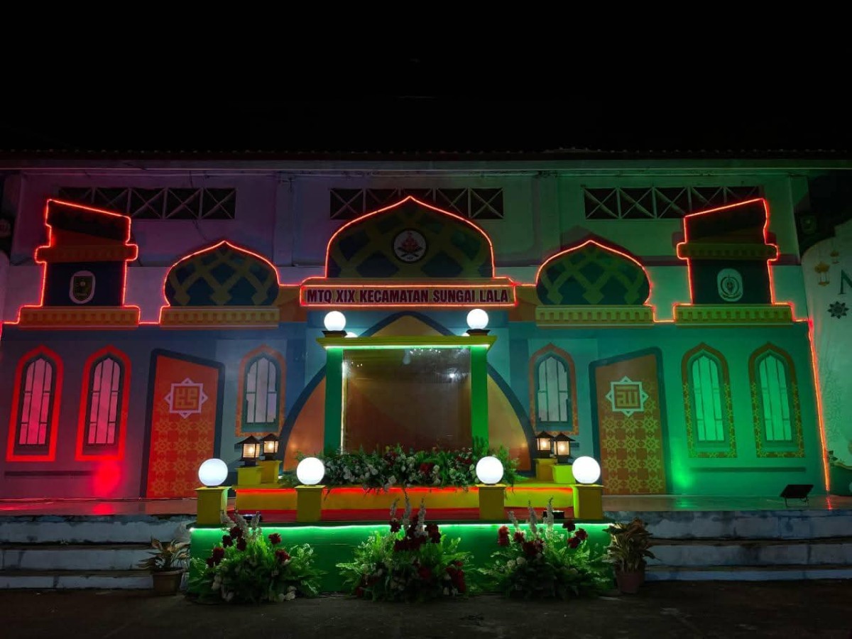 Pembukaan MTQ Tingkat Kecamatan di Desa Kuala Lala