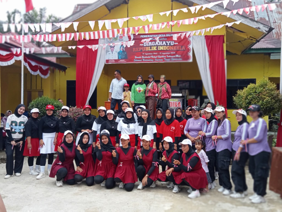 Kegiatan lomba memperingati hari merdeka kecamatan singkut