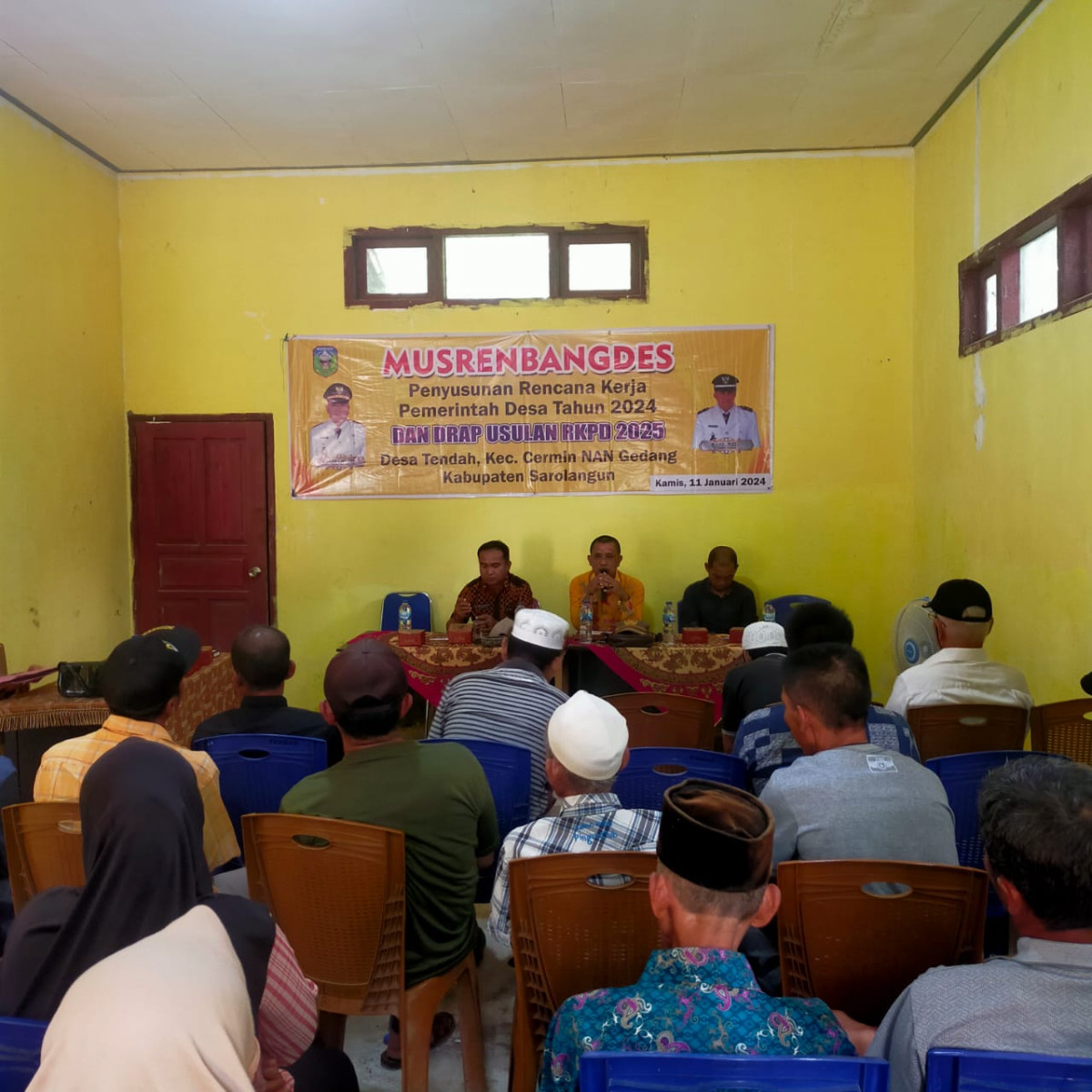 Mesrenbang desa tendah