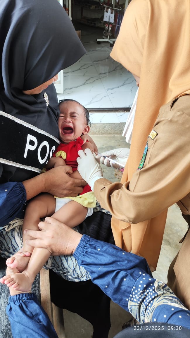 Posyandu rutin desa tendah