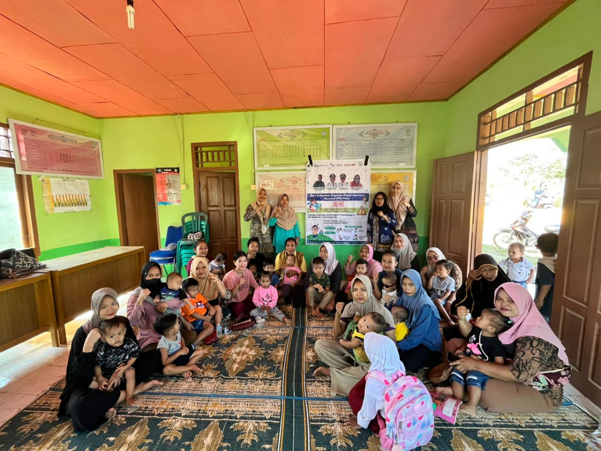 imunisasi pin polio tahap 1