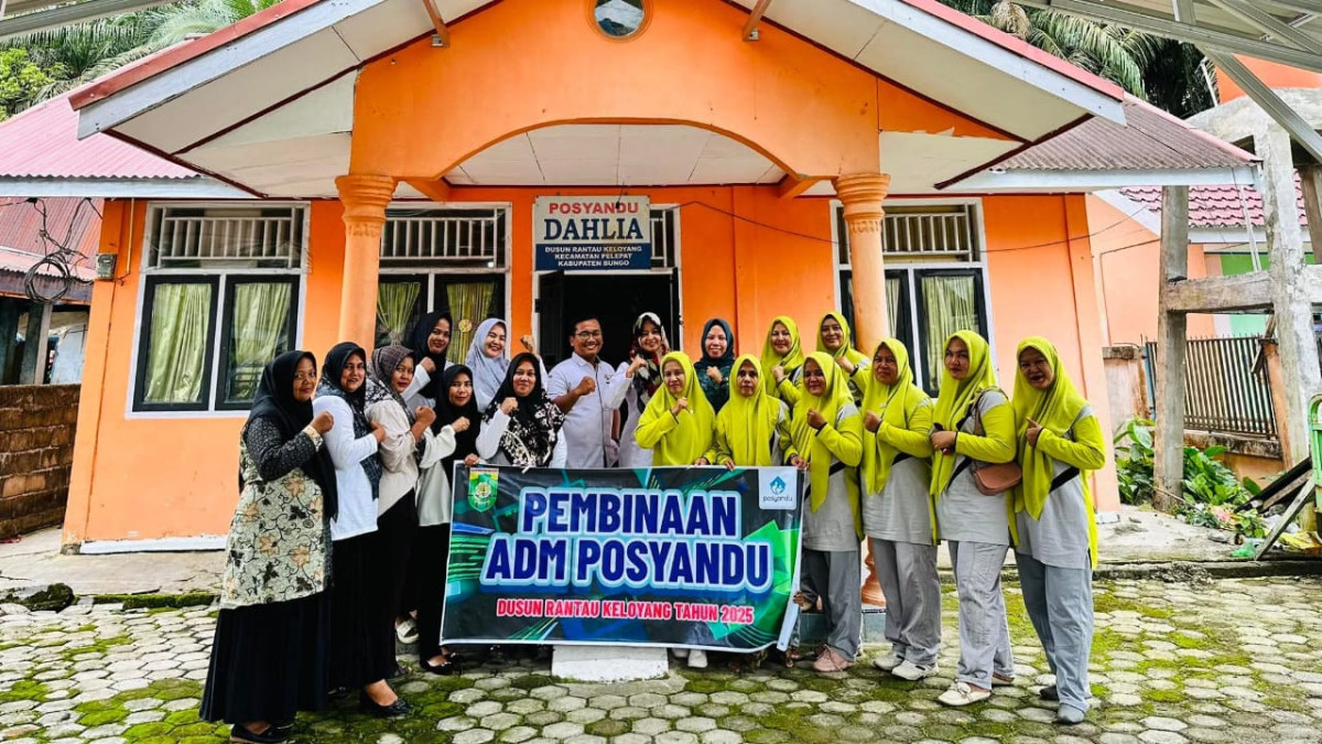pembinaan ADM posyandu dusun rantau keloyang tahun 2025