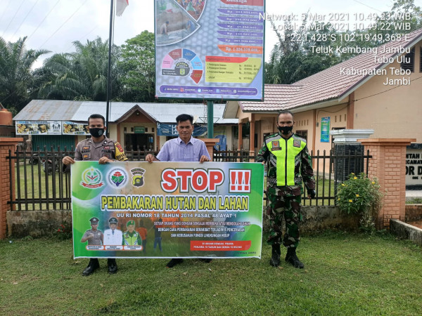 PEMASANGAN SPANDUK SOSIALISASI