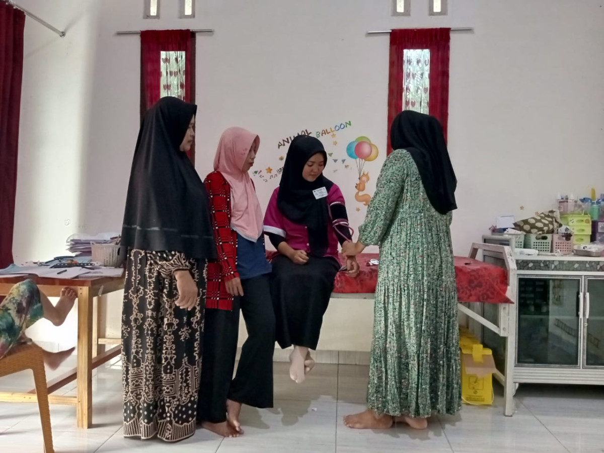 pendampingan calon pengantin dusun 3 megang sakti 3 oleh tim ibu rohani desa megang sakti 3