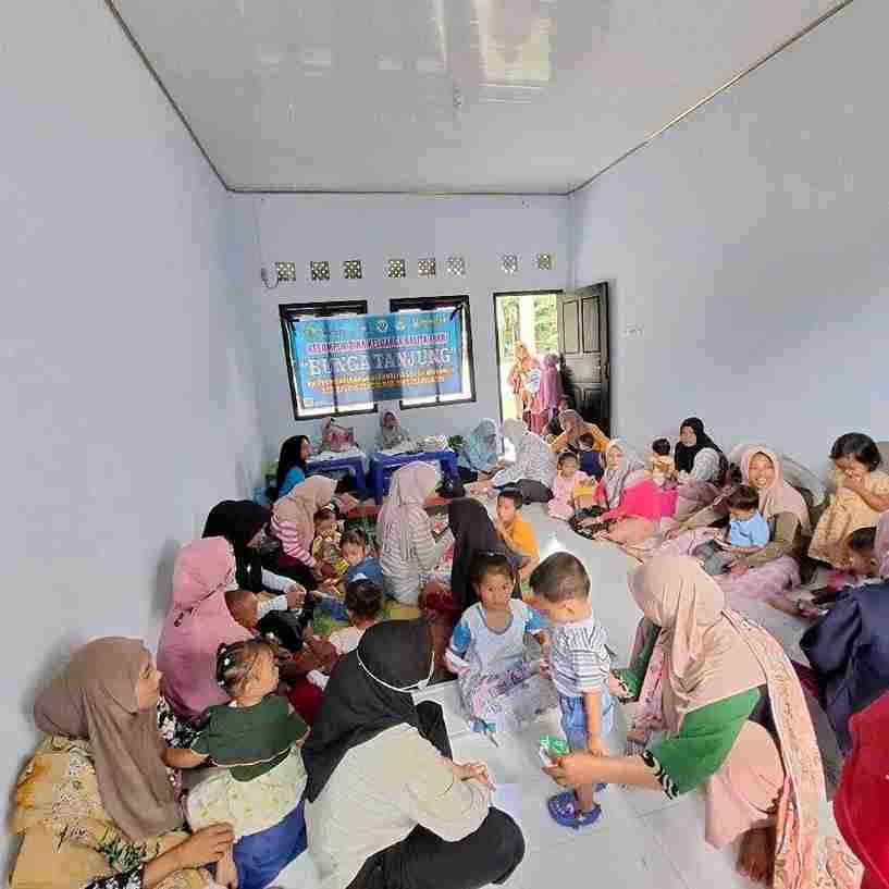 kegiatan bkb bungga tanjung desa wonorejo