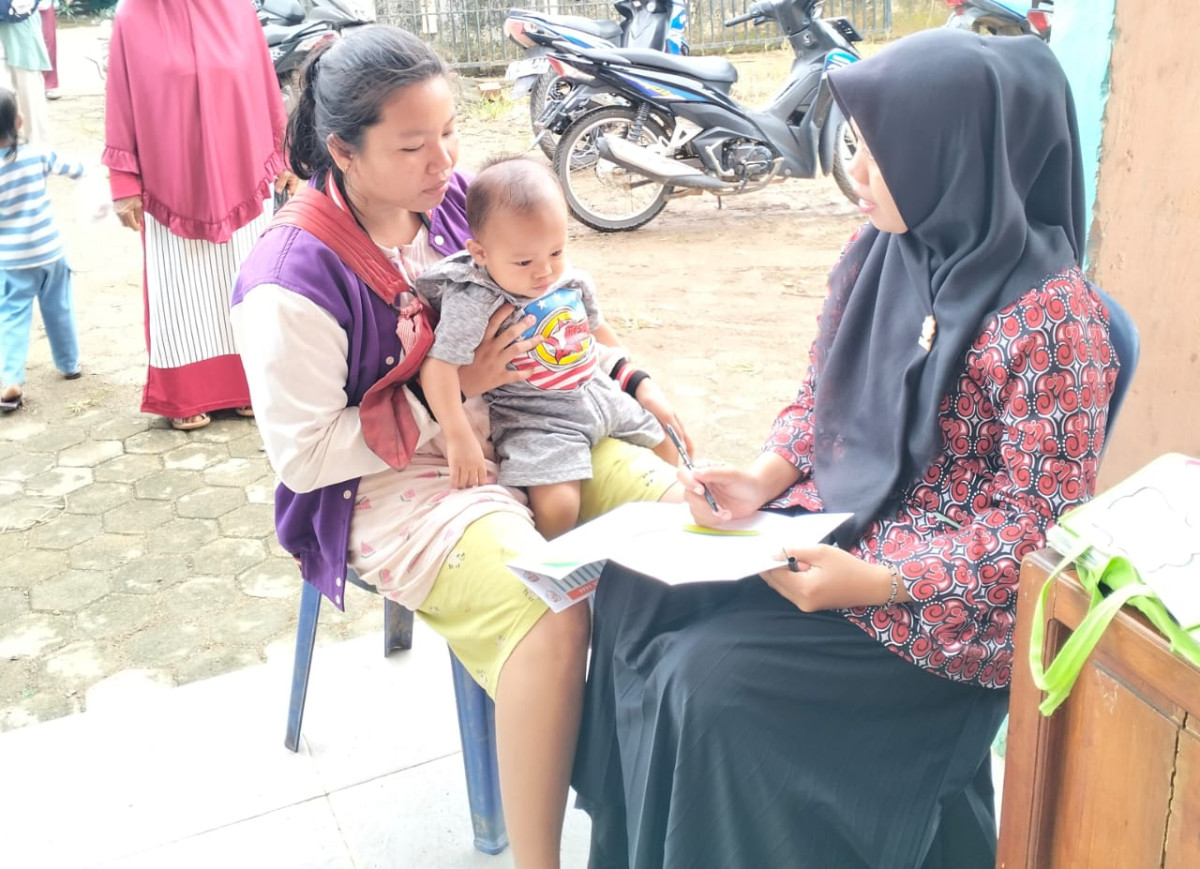 Kegiatan bina keluarga balita desa suka damai