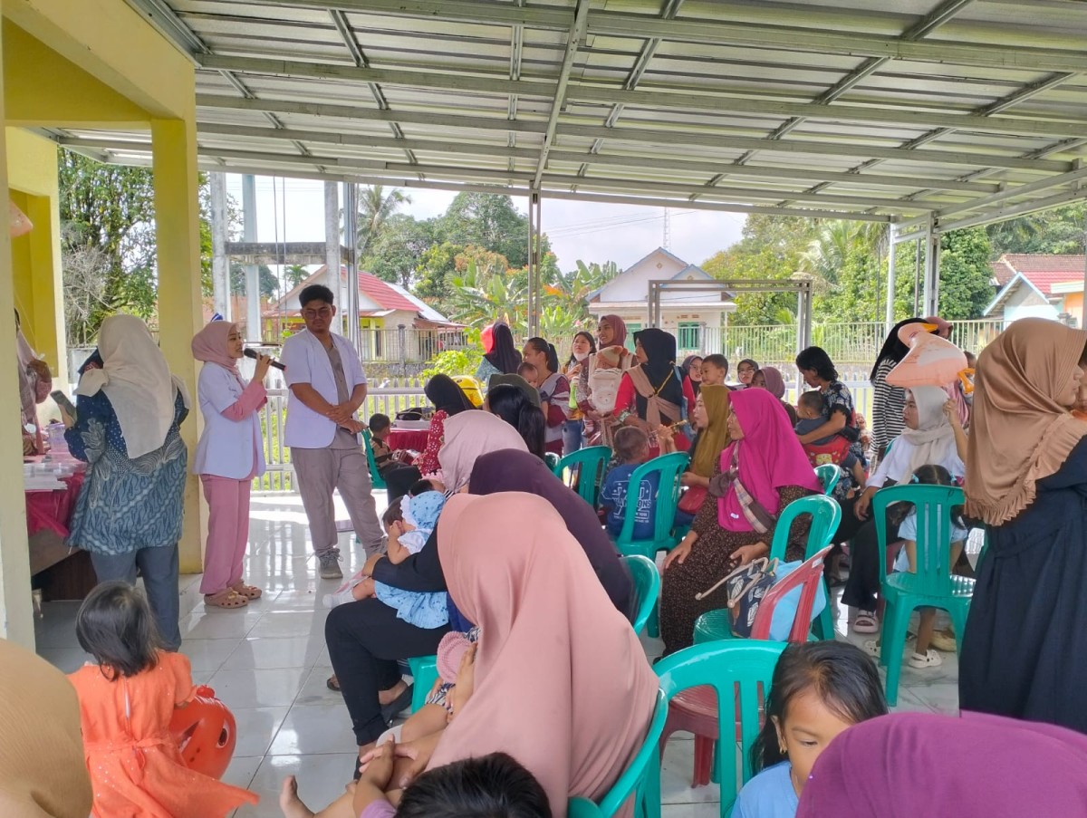 Posyandu Balita desa suka damai