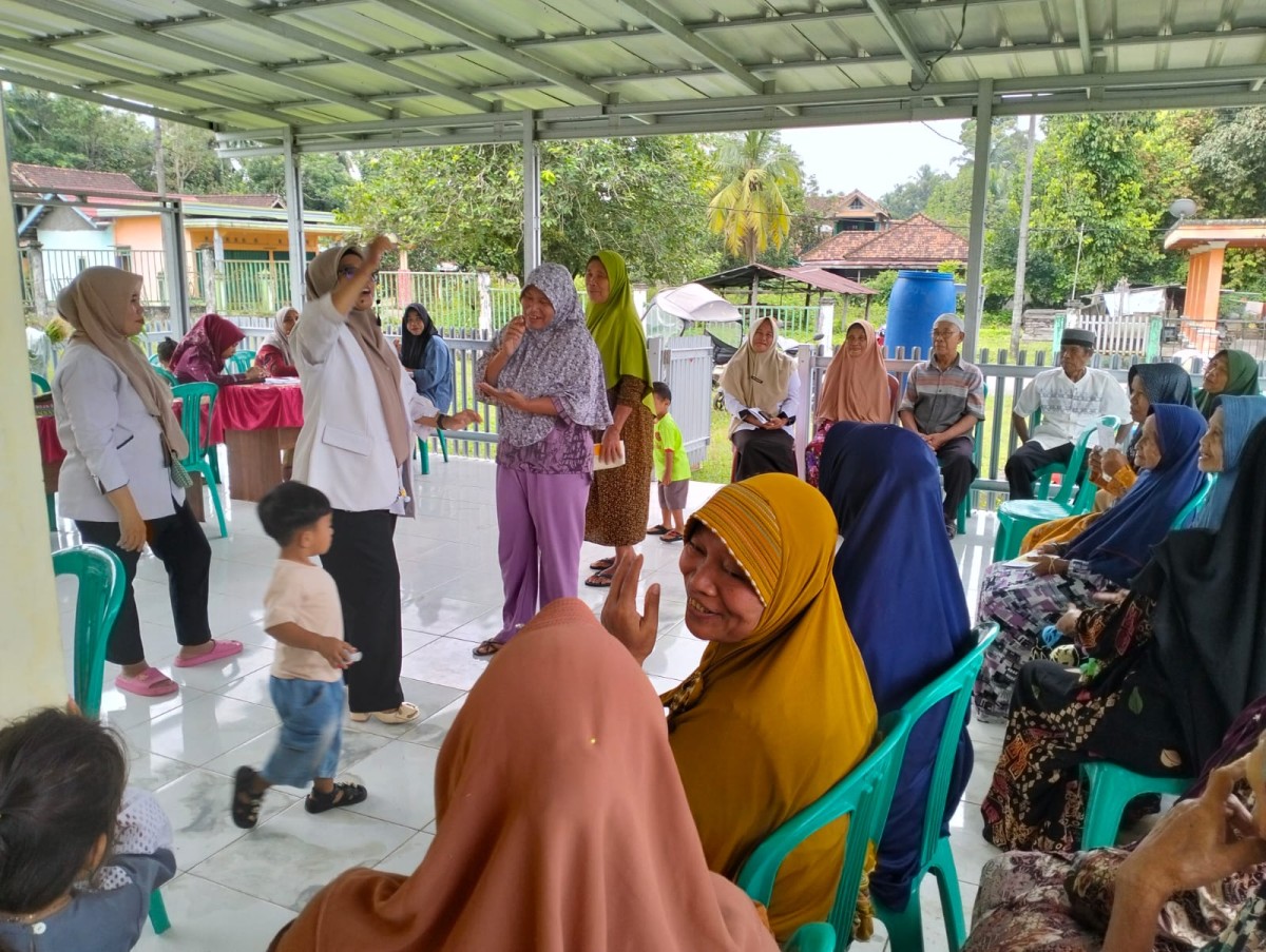 Posyandu Lansia desa suka damai