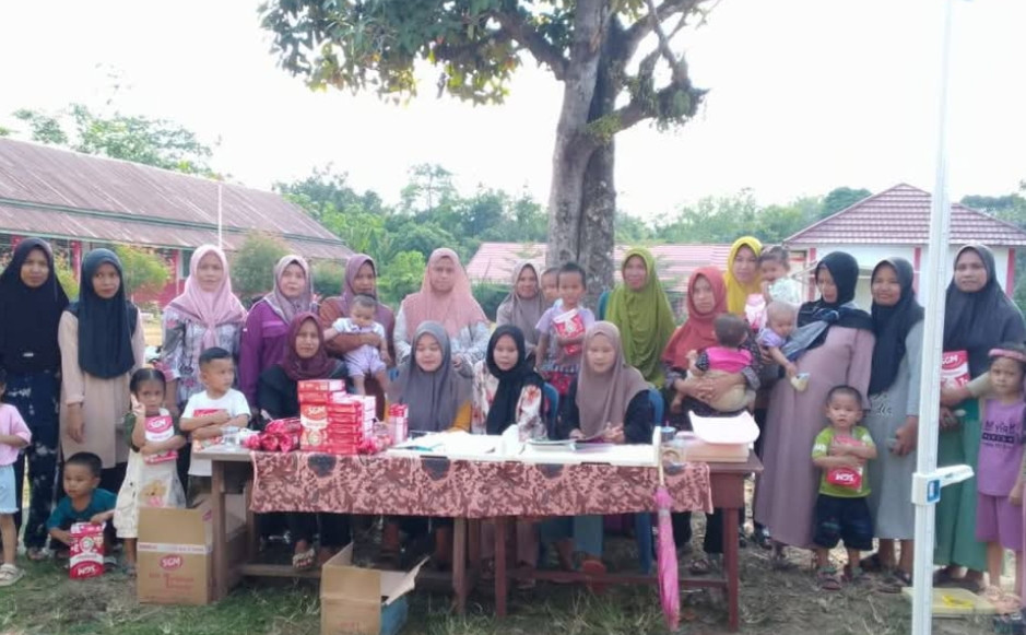 Posyandu balita desa air senggeris