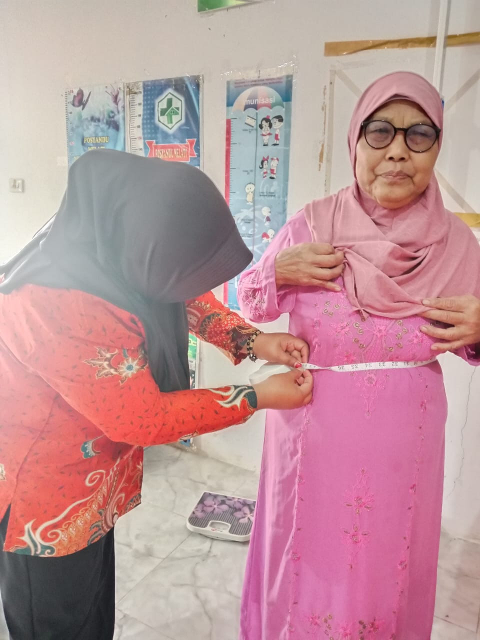 Pengukuran lingkar pinggang