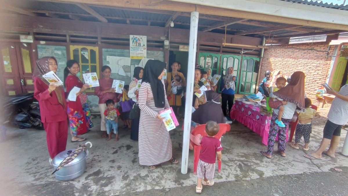 posyandu di kelurahan Pasar