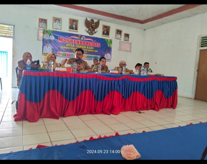 Musrenbangdes Desa Taman Asri