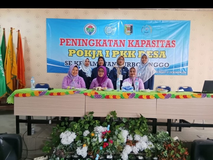 Pelatihan Peningkatan Kapasitas Pokja I PKK se Kecamatan Purbolinggo