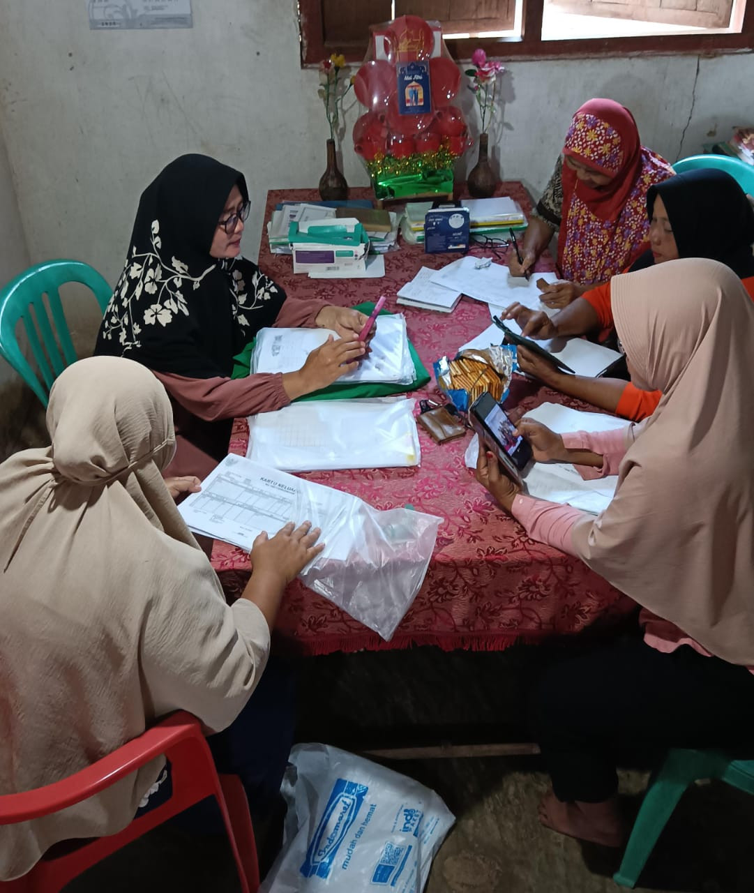 KEGIATAN APLIKASI HASIL PENDAMPINGAN  TPK DESA TRISNOMULYO