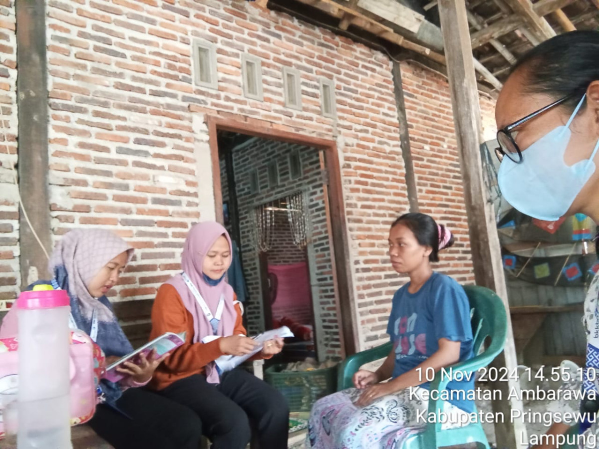 Kunjungan ibu hamil dan baduta oleh Tim Pendamping Keluarga