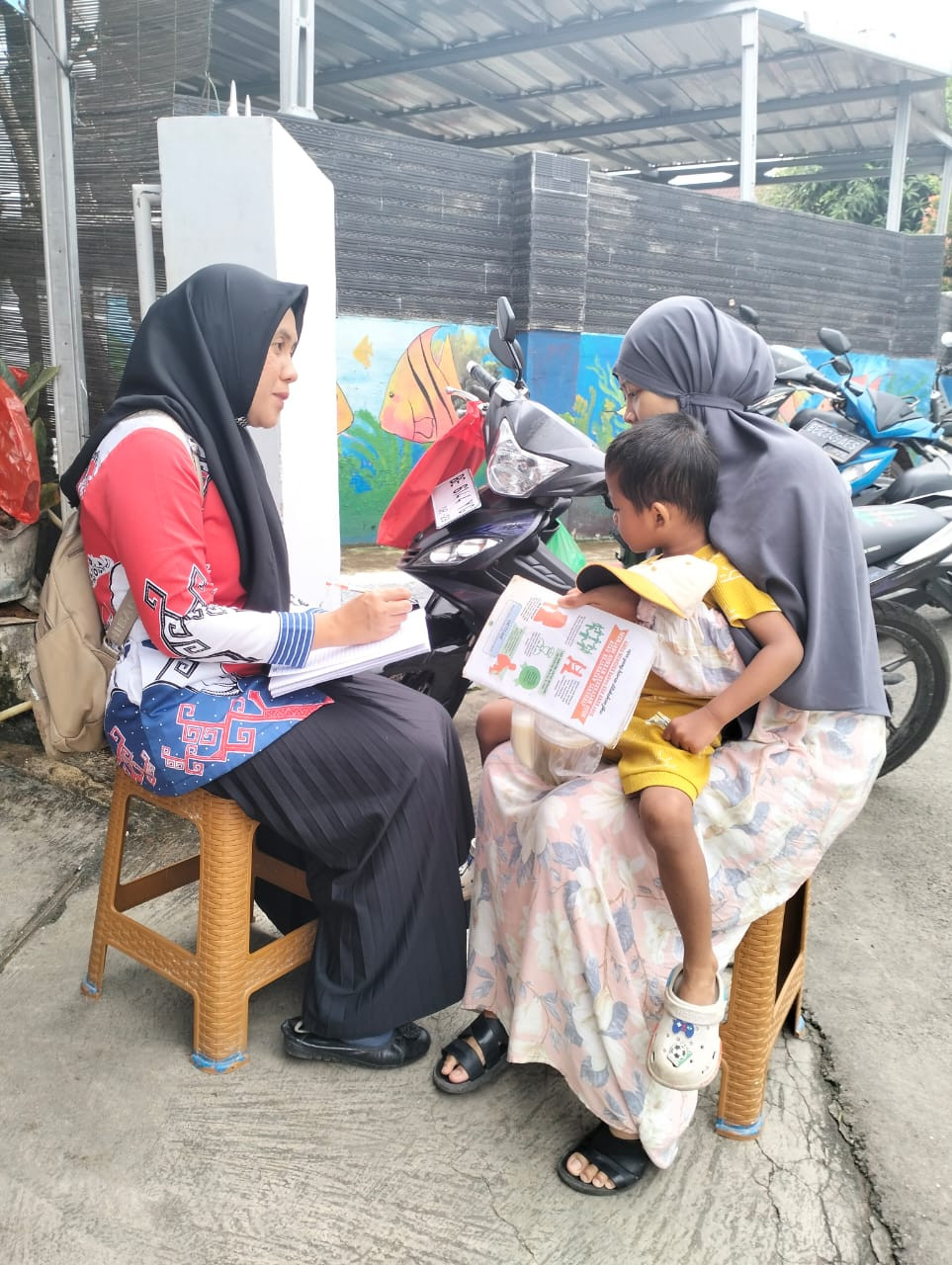 Sub ppkbd Penengahan Raya Melakukan KIE individu pada pus yg blm berkb