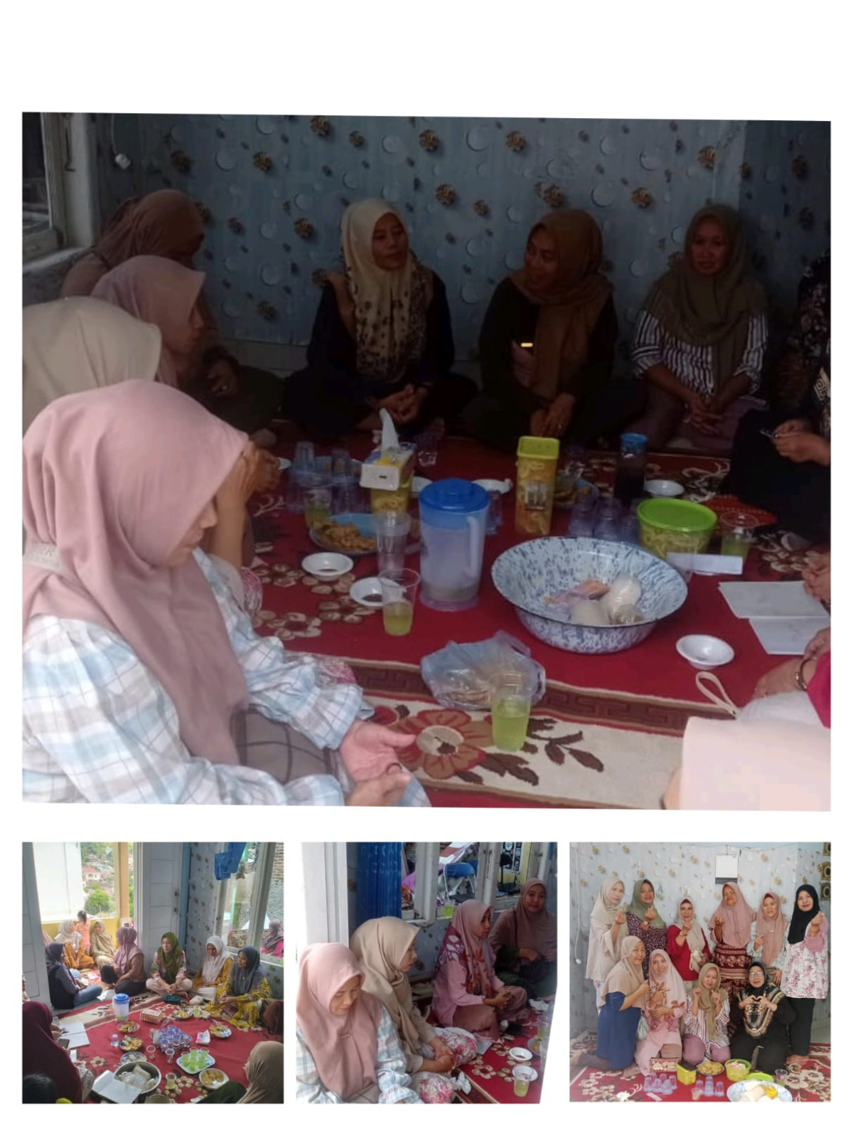 Sub ppkbd penengahan raya melakukan pembinaan Poktan pada dasawisma