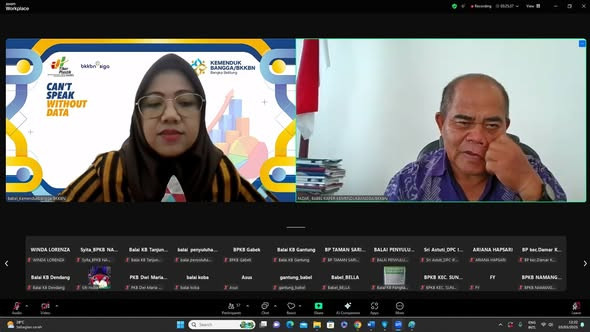 rapat monev Verval Sasaran Genting tahun 2025 untuk wilayah Provinsi Kep. Bangka Belitung.