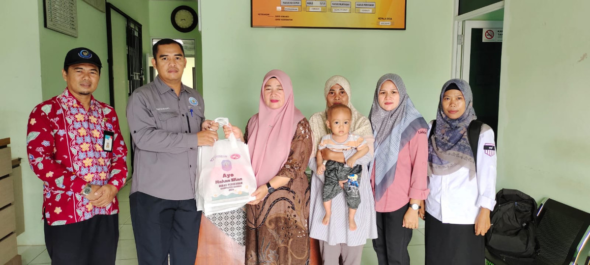 Kegiatan Pendampingan kepada balita stunting