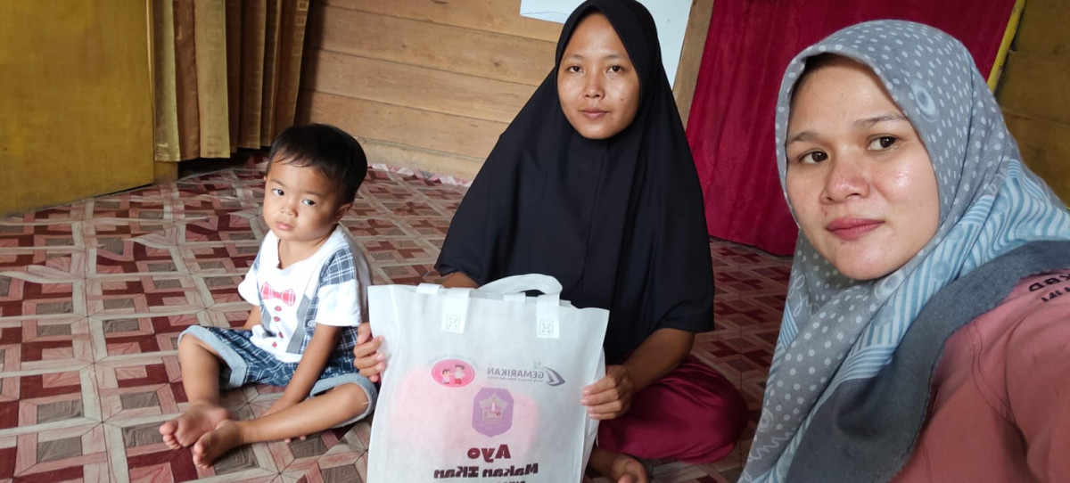 Kunjungan kepada keluarga stunting