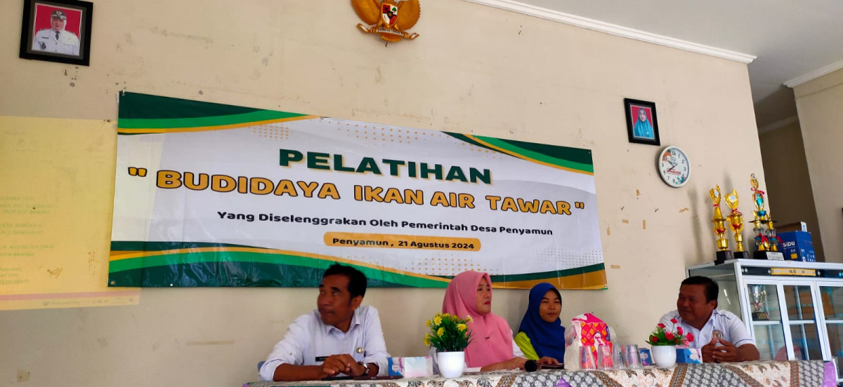 PELATIHAN BUDIDAYA IKAN AIR TAWAR