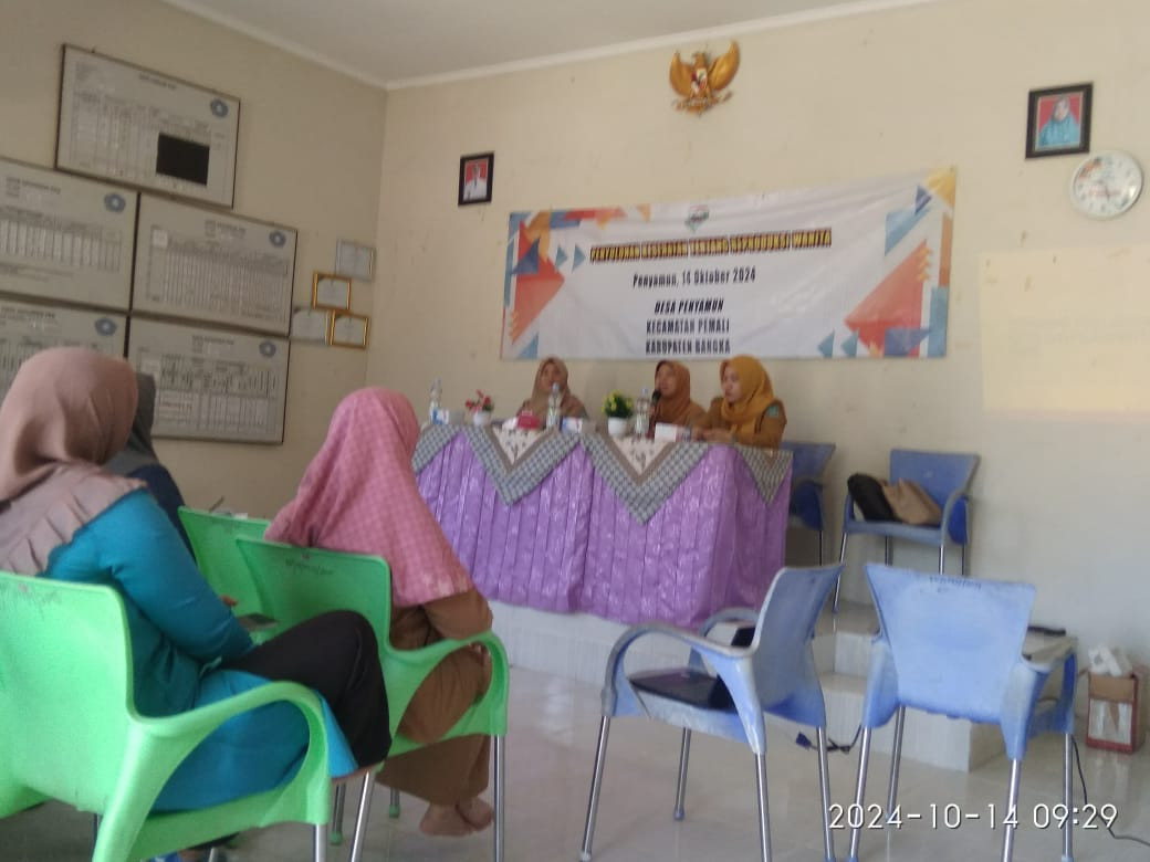 Penyuluhaan kesehatan ttg reproduksi wanita