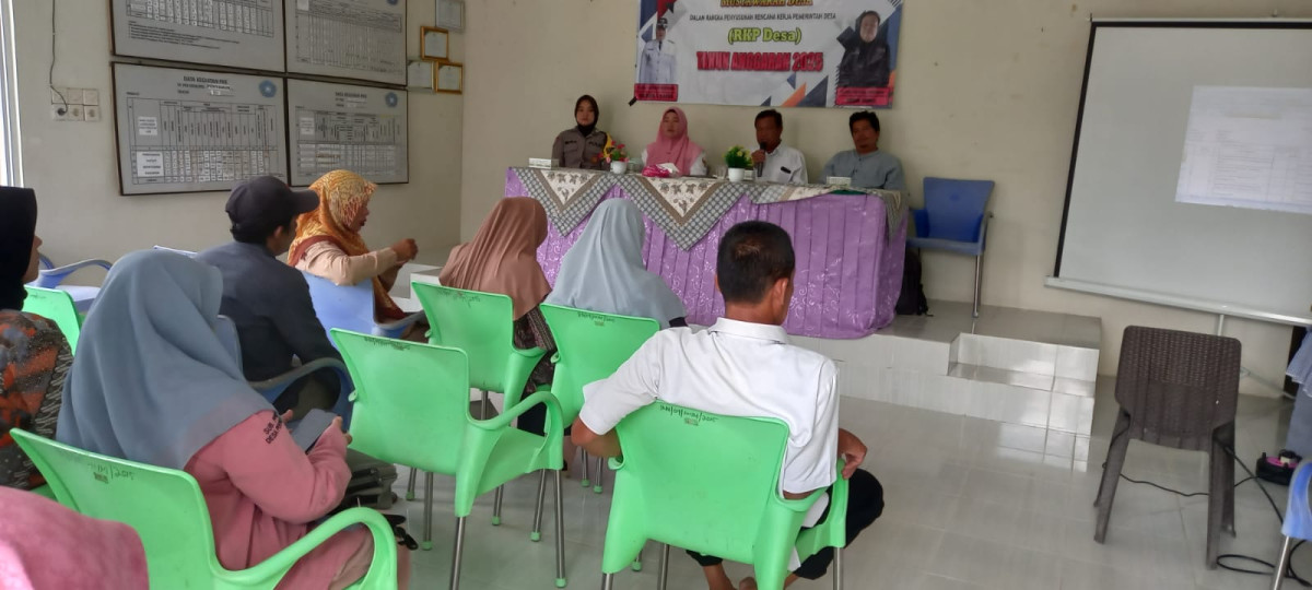 PENETAPAN MUSAWARAH DESA DALAM KEGIATAN RKP Desa TAHUN ANGGARAN 2025