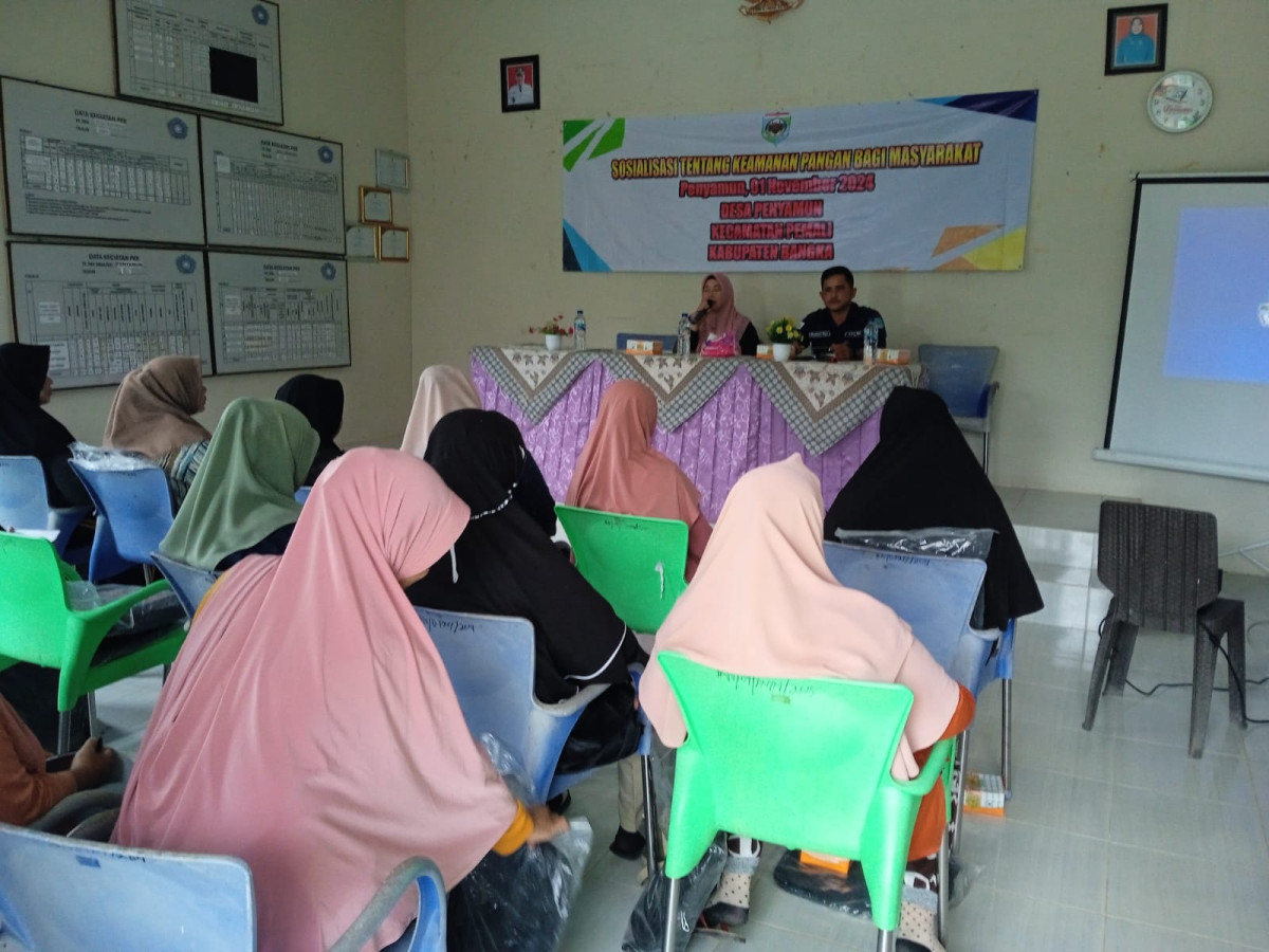 Sosialisasi tentang Keamanan Pangan