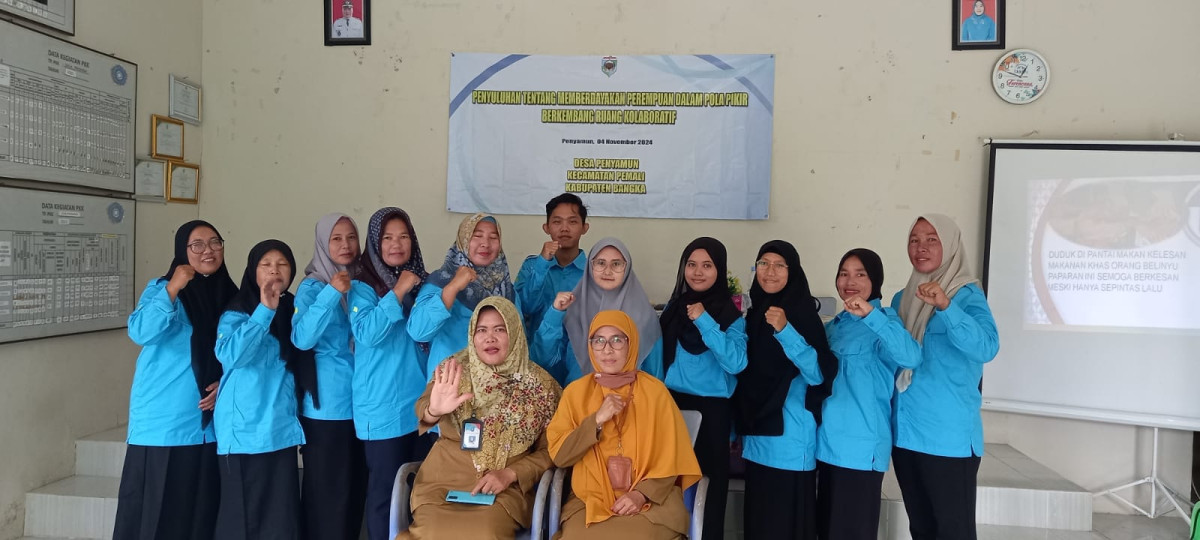 PENYULUHAN TENTANG MEMBERDAYAKAN PEREMPUAN DALAM POLA PIKIR BERKEMBANG RUANG KOLABORATIF