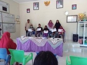 Monitoring kegiatan penyaluran BLT DD bulan Januari S.D Maret