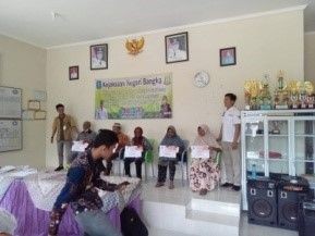 Monitoring kegiatan PENYALURAN BLT DANA DESA bulan April - Juni