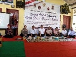 Menghadiri Sosialisasi pemilihan Bupati dan wakil Bupati Ulang tahun 2025