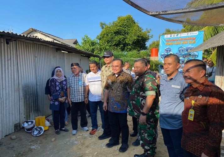 Program Peletakan Batu Pertama Rumah Layak Huni