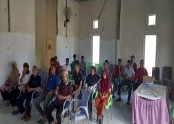 Menghadiri Sosialisasi Kegiatan sarana dan prasarana perkebunan Kelapa sawit tahun 2025