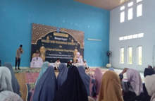 Menghadiri kegiatan perayaan maulid nabi muhammad SAW 1447 H di kantor Kecamatan Pemali